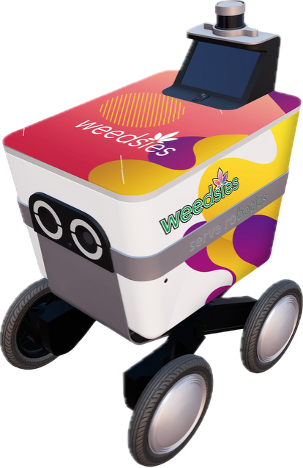 Weedsies autonomous Delivery Robot